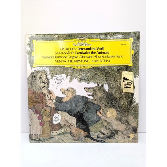 Prokofiev Peter and the Wolf Vienna Philharmonic Deutsche Grammophon 2530 588 - Picture 1 of 9